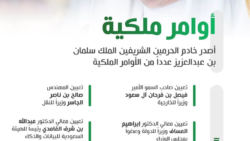 أوامر ملكية: إعادة تشكيل مجلس الوزراء برئاسة ولي العهد وبأعضائه الحاليين